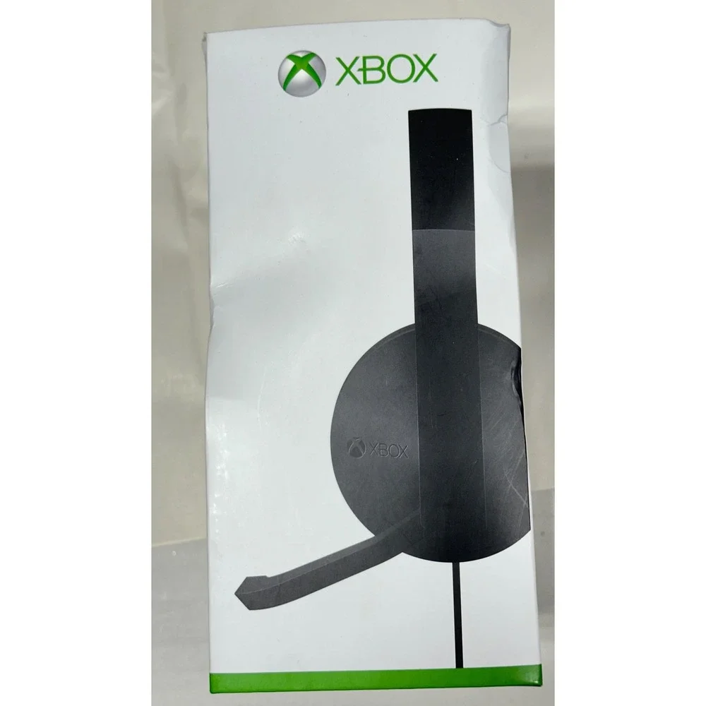 Microsoft Xbox Stereo Headset 1610 Black Gaming Headphones Xbox One PC